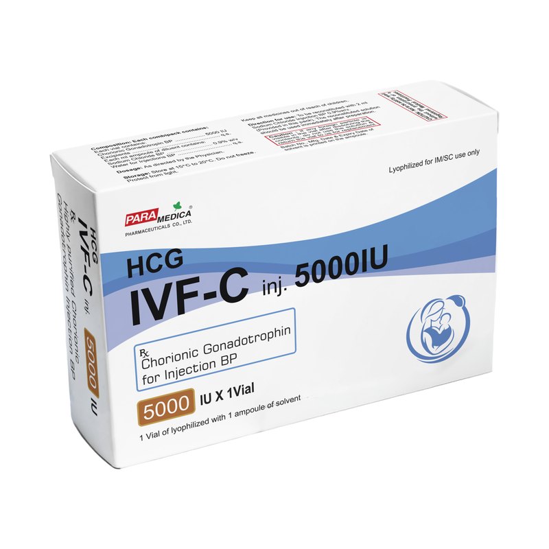 HCG IVF-C Inj. 5000 IU – HCG ‏IVF-C حقن 5000 وحدة