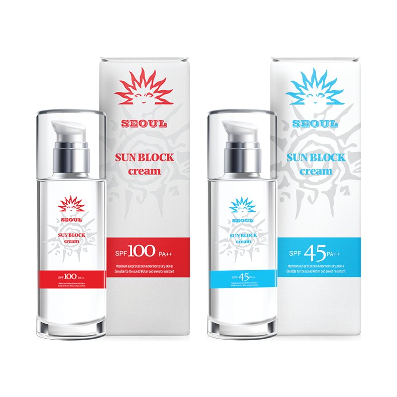 Seoul SPF 100 & SPF 45 – سيول SPF 100 و SPF 45